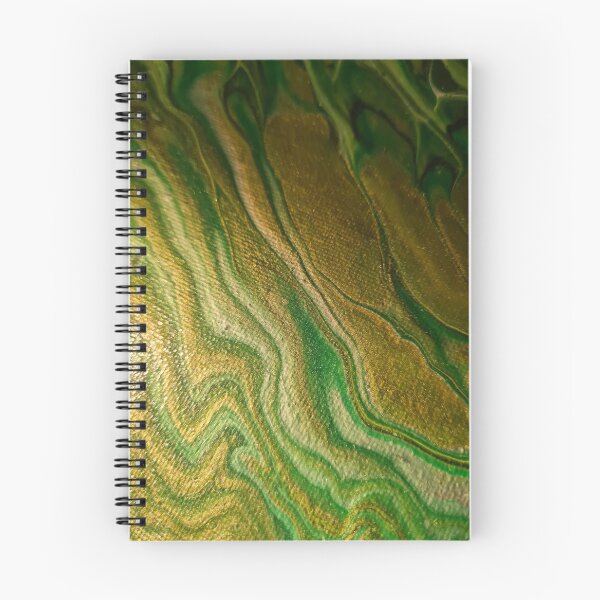 Item preview, Green and Gold swirl  designed and sold by VonIrving.