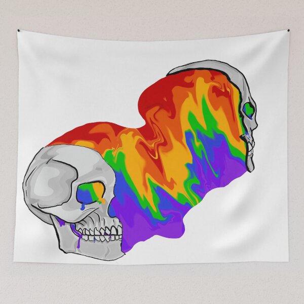 Item preview, Trippy Skull designed and sold by MqBelle.