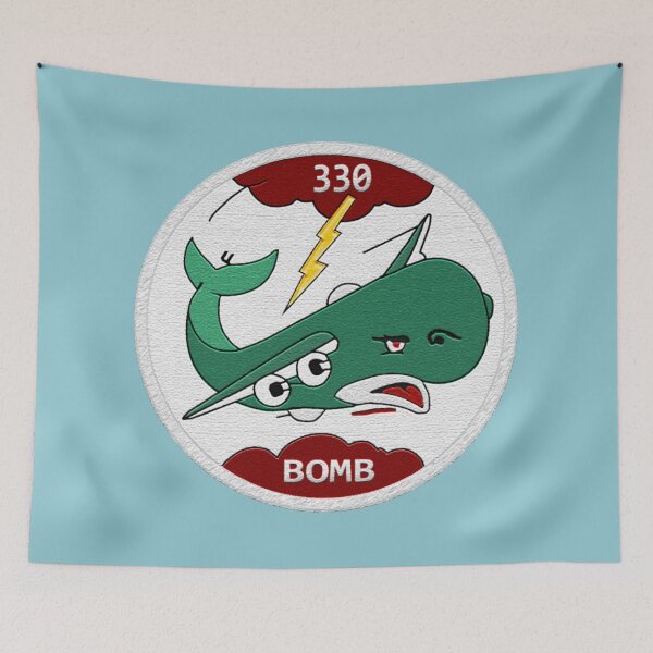 Item preview, 330th Bombardment Squadron Patch Reimagined designed and sold by kelbyredux.