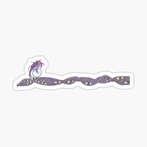 Monster Road Bicyling Sticker