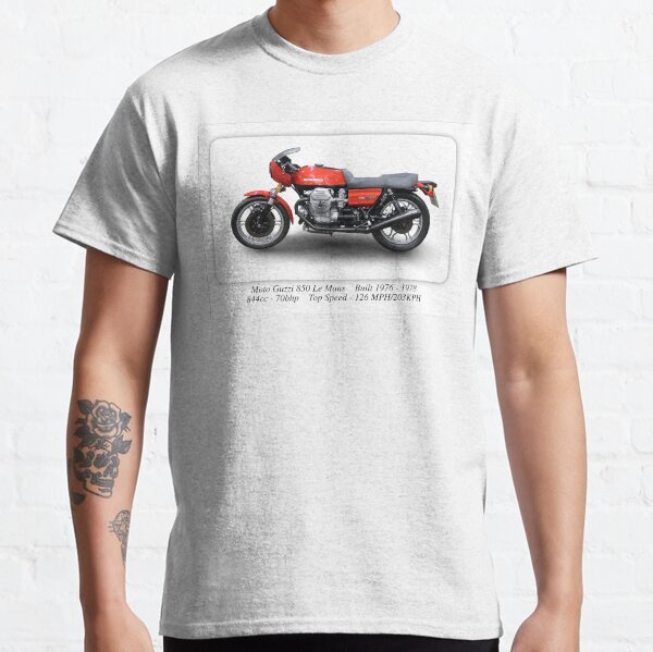 Moto Guzzi 850 Le Mans Motorcycle Print or Poster Classic T-Shirt