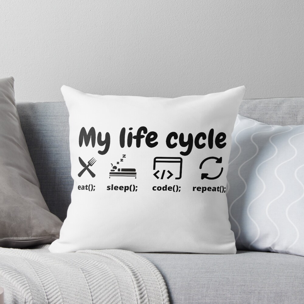 Item preview, Throw Pillow designed and sold by DevDn.