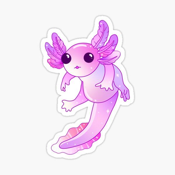 Vista previa del artículo con la obra «Pink Axolotl», diseñado y vendido por stonedwitch.