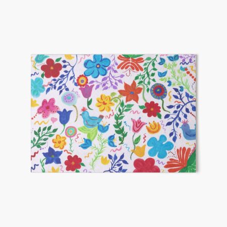 Folk Art Vibes Art Board Print