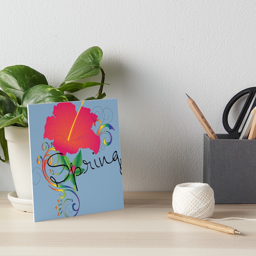 Item preview, Art Board Print designed and sold by OrangeEden.
