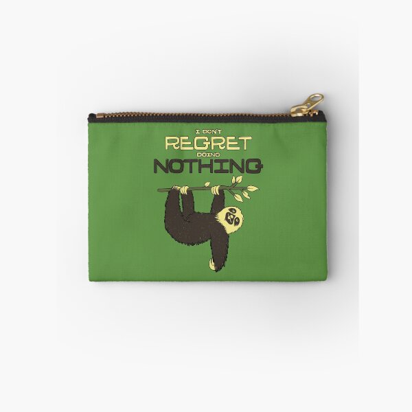 Item preview, I Don't Regret Doing Nothing Lazy Sloth designed and sold by Tobe Fonseca®.