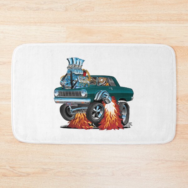 Item preview, Sixties American Classic Muscle Car Cartoon designed and sold by hobrath.