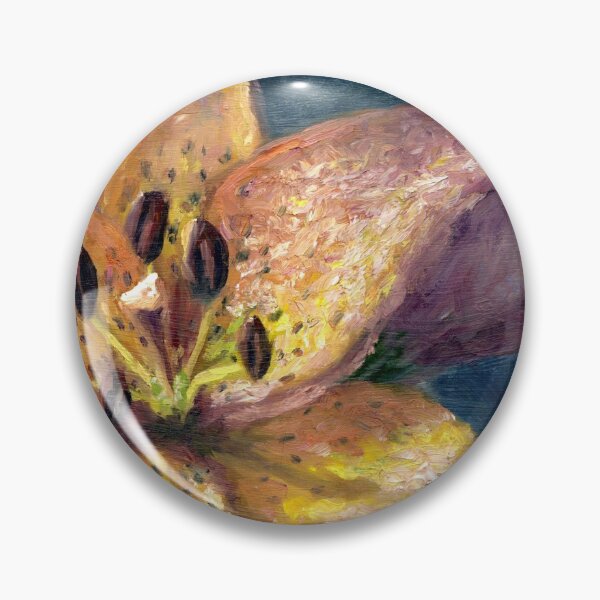 Item preview, Mountain Tiger Lilies Impressionist Oil | Floral designed and sold by Andrew Gaia.