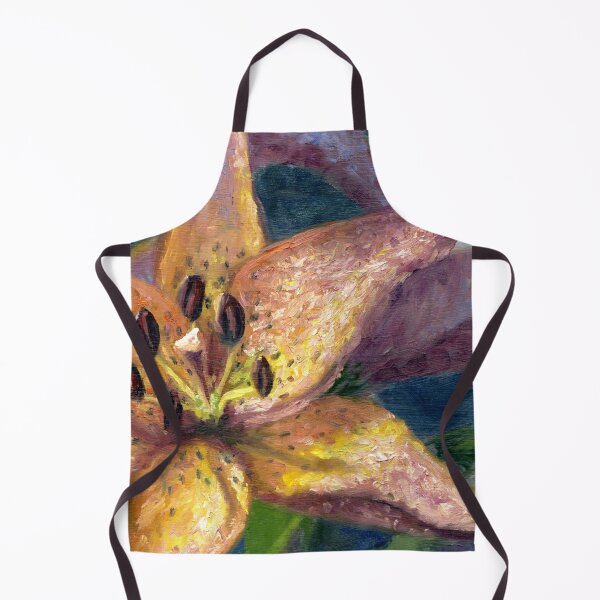 Item preview, Mountain Tiger Lilies Impressionist Oil | Floral designed and sold by Andrew Gaia.