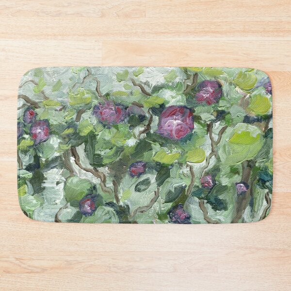 Item preview, Morning Glories | Impressionist Oil Floral designed and sold by Andrew Gaia.