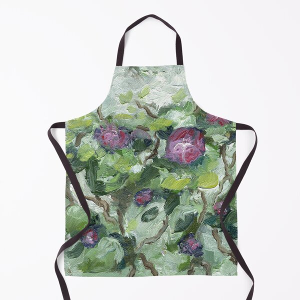 Item preview, Morning Glories | Impressionist Oil Floral designed and sold by Andrew Gaia.