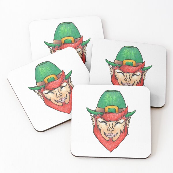 Aperçu de l'œuvre Leprechaun heureux créée et vendue par The White Bat.