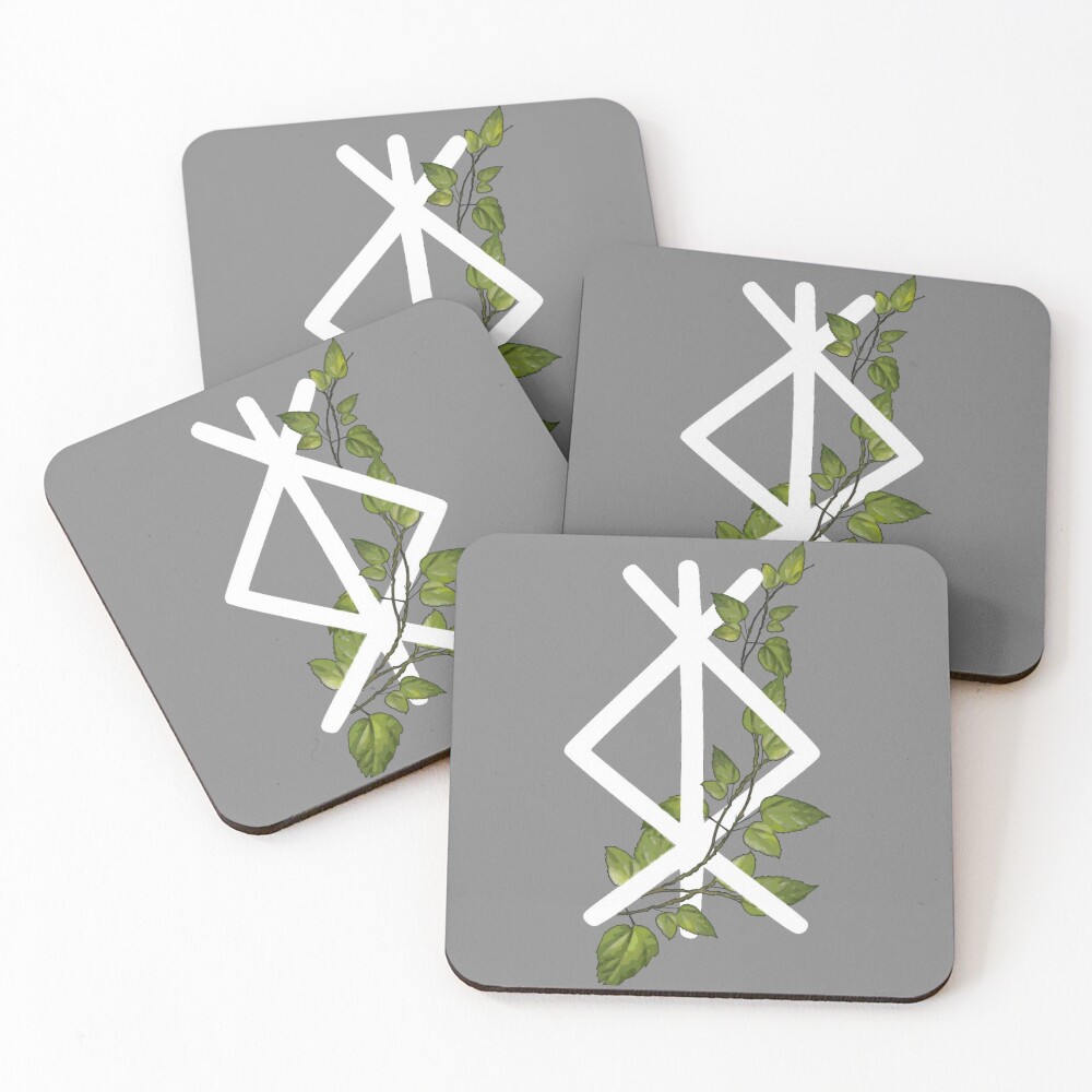 Item preview, Coasters (Set of 4) designed and sold by VoodooInk.