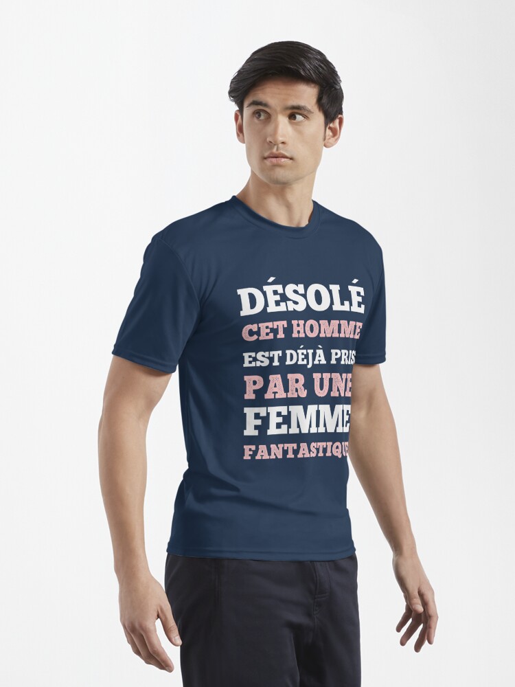 Désolé-idée cadeau drôle petit ami-Saint Valentin T-shirt Homme
