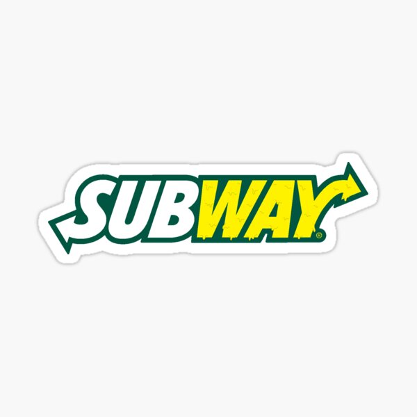 Subway Drip Sticker