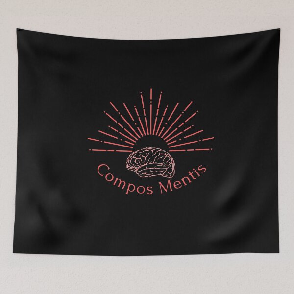 Item preview, Compos Mentis (Of Sound Mind) designed and sold by LittleIconShop.