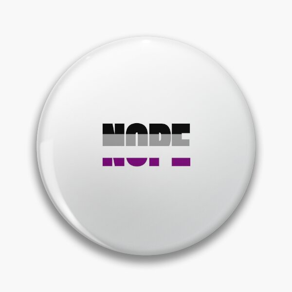 Artikelvorschau, ASEXUELLE FLAGGENFARBEN - NOPE entworfen und verkauft von Inspirationmotivation.