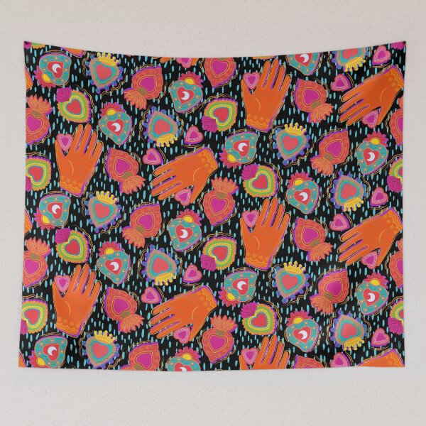 Item preview, Milagros Del Corazon-Black designed and sold by Pamelandia.
