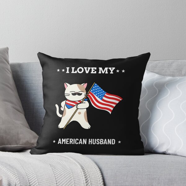 Item preview, I Love My American Husband designed and sold by curledup-cat.