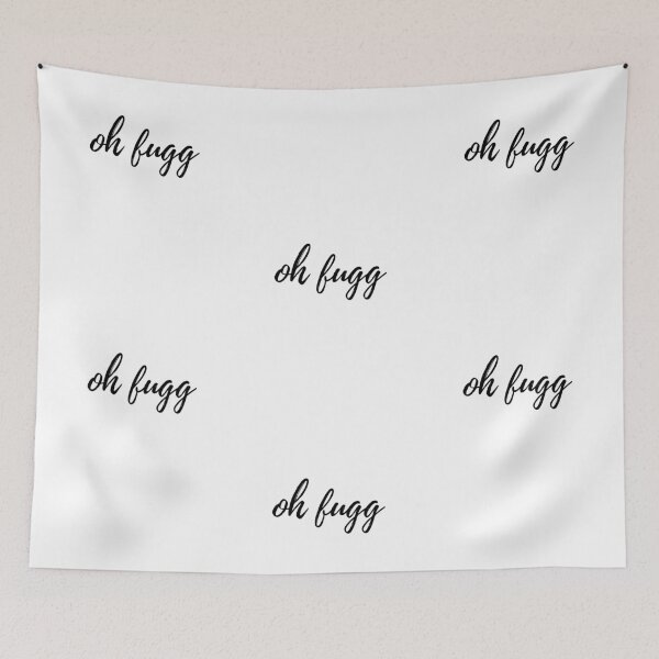 Item preview, oh fugg Cursive text designed and sold by Omniodise.
