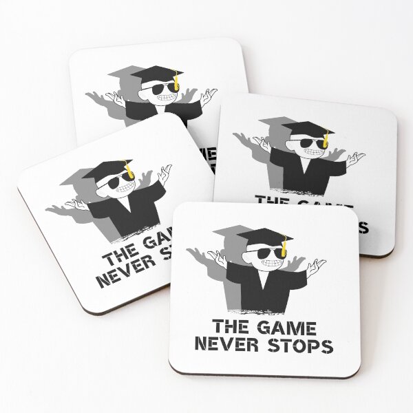 Item preview, The Game Never Stops WSB Graduate Student WallStreetBets designed and sold by Paulina Vanlife.