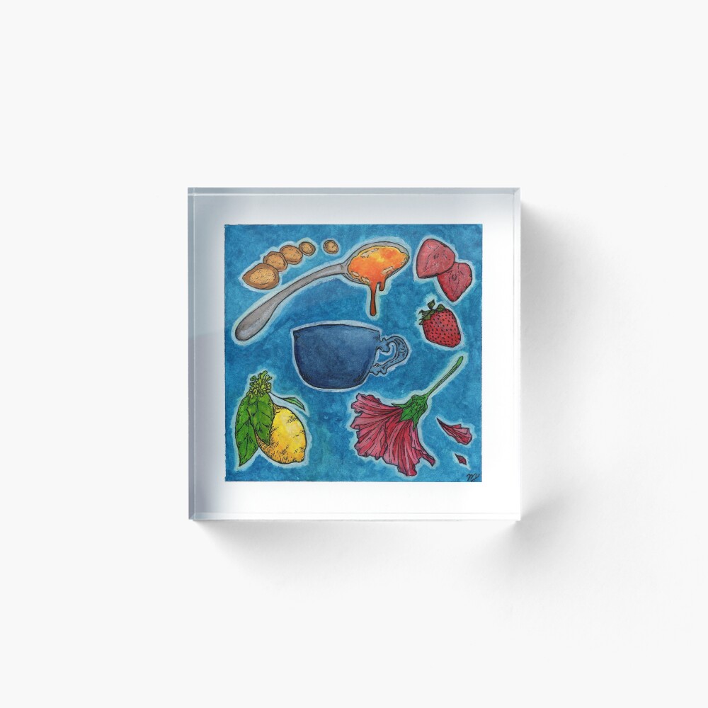 Item preview, Acrylic Block designed and sold by InkWitchery.