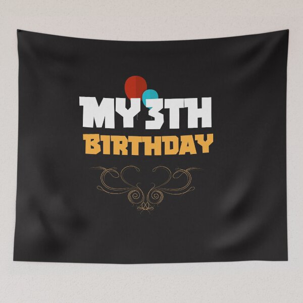 Item preview,  MY 3ST BIRTHDAY: family Shirts, Valentines Day Shirt ,women Girl Clothing, Birthday shirt.  designed and sold by comeonyassine21.