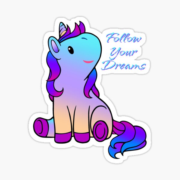 Item preview, Magical Unicorn follow your dreams designed and sold by Alondra.