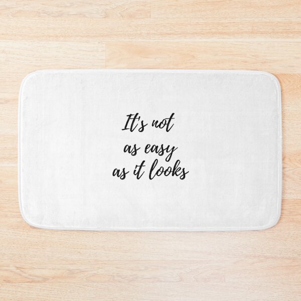 Item preview, It's not as easy as it looks Cursive text designed and sold by Omniodise.