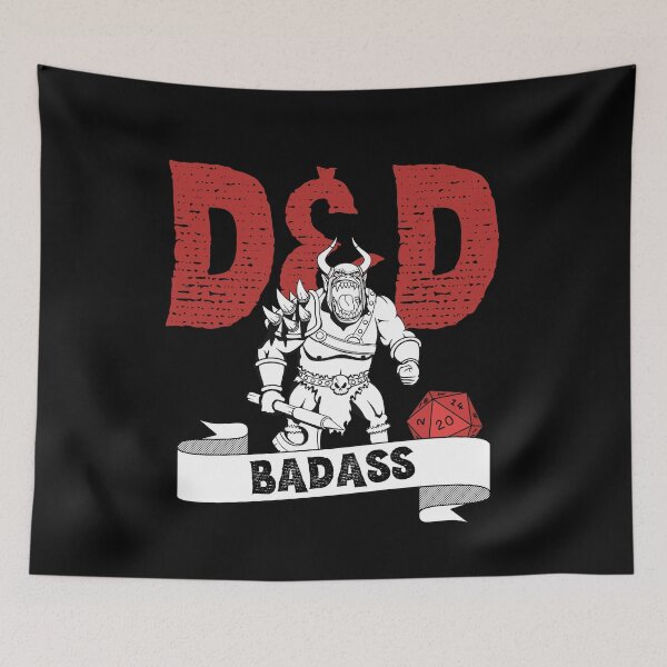Item preview, DnD Barbarian Badass designed and sold by NiceSign.