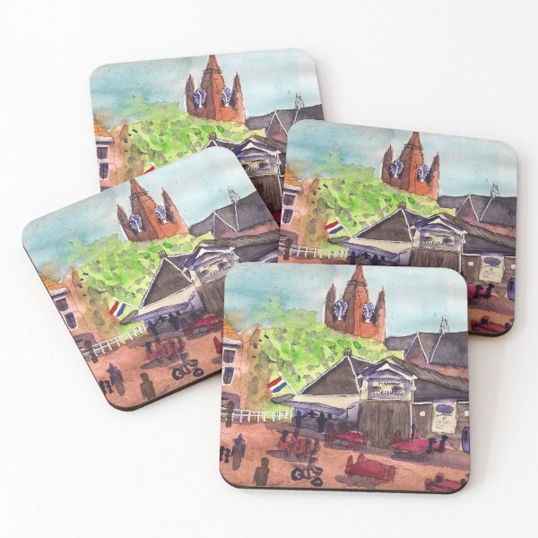 Item preview, DELFT - Voldersgracht, Old Church and Herring Stand designed and sold by arvtuyll.