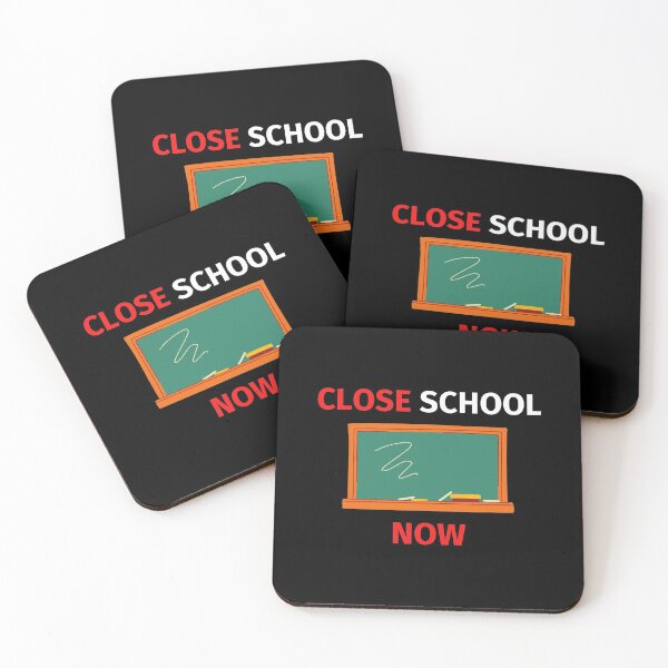 Item preview, Close School Now designed and sold by SimpleUniverse.