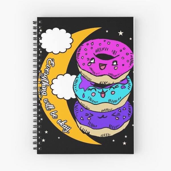 Item preview, Everything Will Be Alright Sleep Well Sweet Donuts designed and sold by AOCreativeProd.