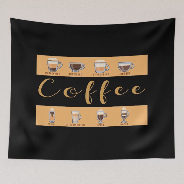 Item preview, Types of coffee designed and sold by Ready4Design.