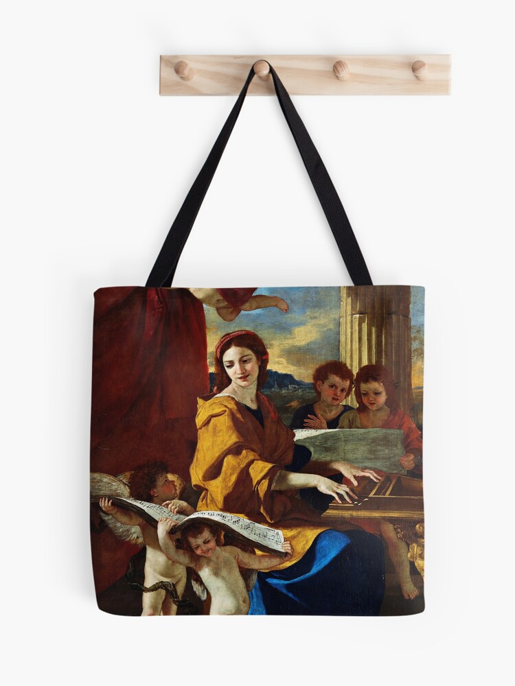St. Cecilia Canvas Tote Bag