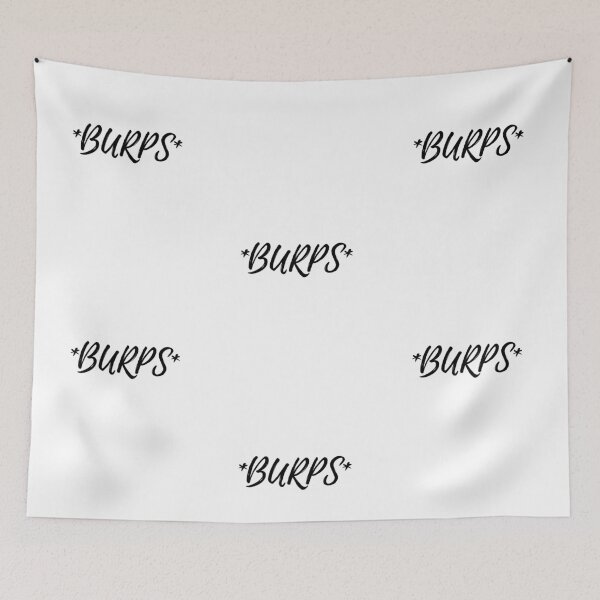 Item preview, *BURPS* Cursive text designed and sold by Omniodise.