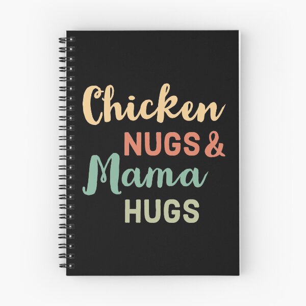 Item preview, Chicken Nugs and Mama Hugs  - Funny Nugget Lovers designed and sold by AnyKitty.