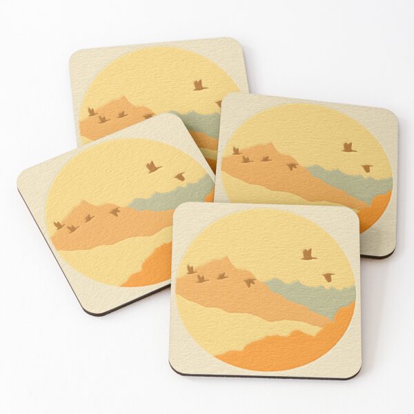 Item preview, Birds and Mountains designed and sold by sirglennbo.