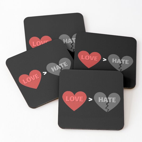 Item preview, Love Is Better Than Hate designed and sold by SimpleUniverse.
