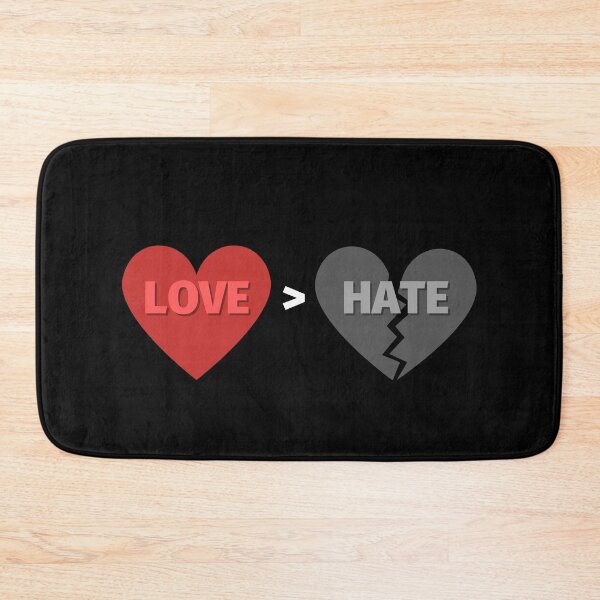 Item preview, Love Is Better Than Hate designed and sold by SimpleUniverse.