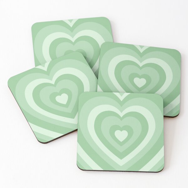 Item preview, Powerpuff girls love heart pattern | pastel green designed and sold by milangfx.