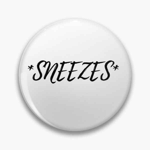 Item preview, *SNEEZES* Cursive text designed and sold by Omniodise.