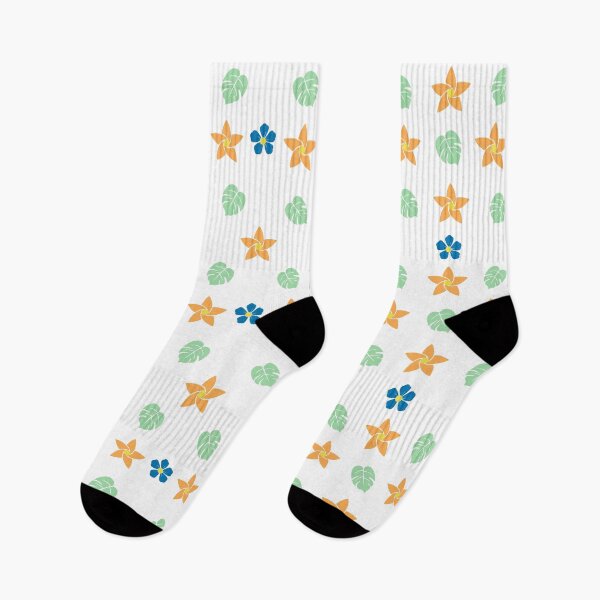 Item preview, Flower and leaves pattern designed and sold by KIKOOSTORE.