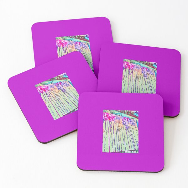 Item preview, Purple abstract drizzle  designed and sold by Wittycutesyart.