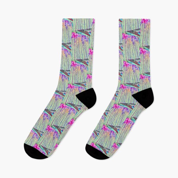 Item preview, Purple abstract drizzle  designed and sold by Wittycutesyart.