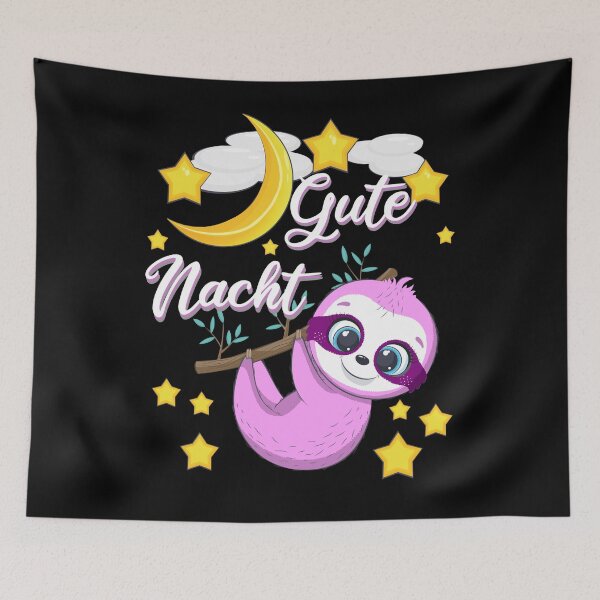 Item preview, Good Night Sleep Shirt Sloth Moon designed and sold by AOCreativeProd.