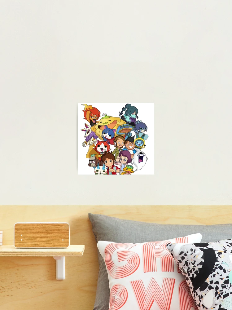 Yo-Kai Watch Stickers Yokai Watch Poster by Amanomoon