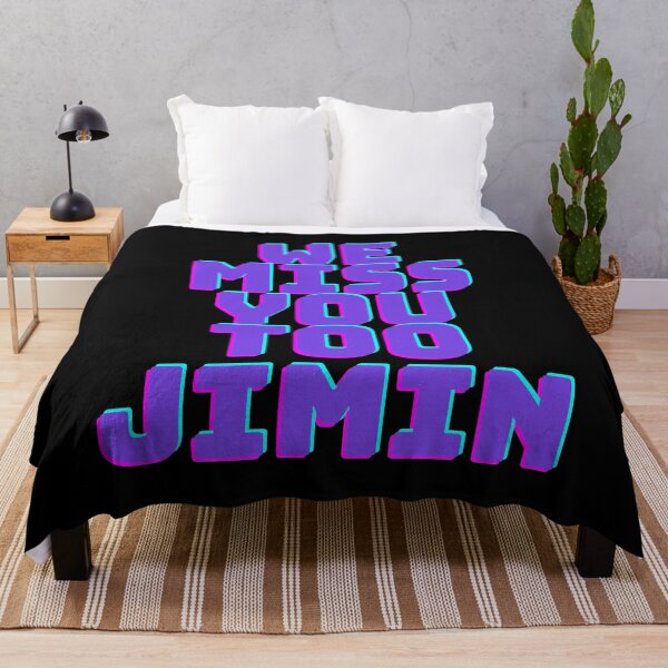 Item preview, We Miss You Too Jimin BTS designed and sold by TopMerchz.