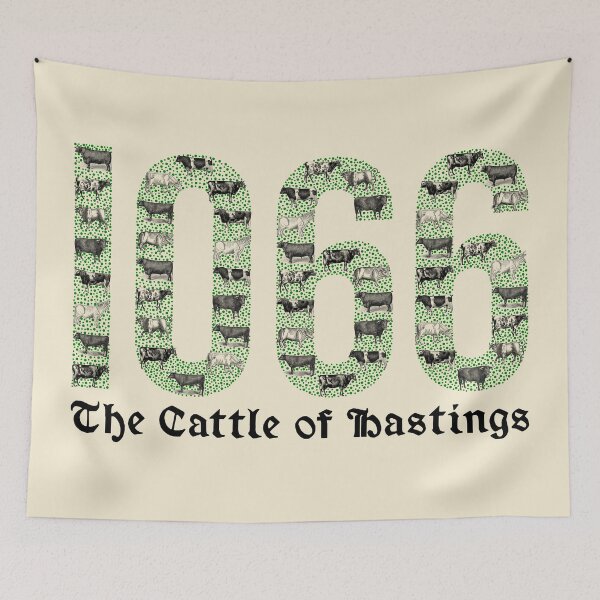 Item preview, The Cattle of Hastings designed and sold by TimespunThreads.