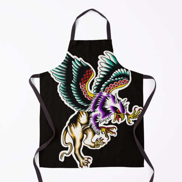 Item preview, tatuaje tradicional de grifo designed and sold by rafaelwolf.